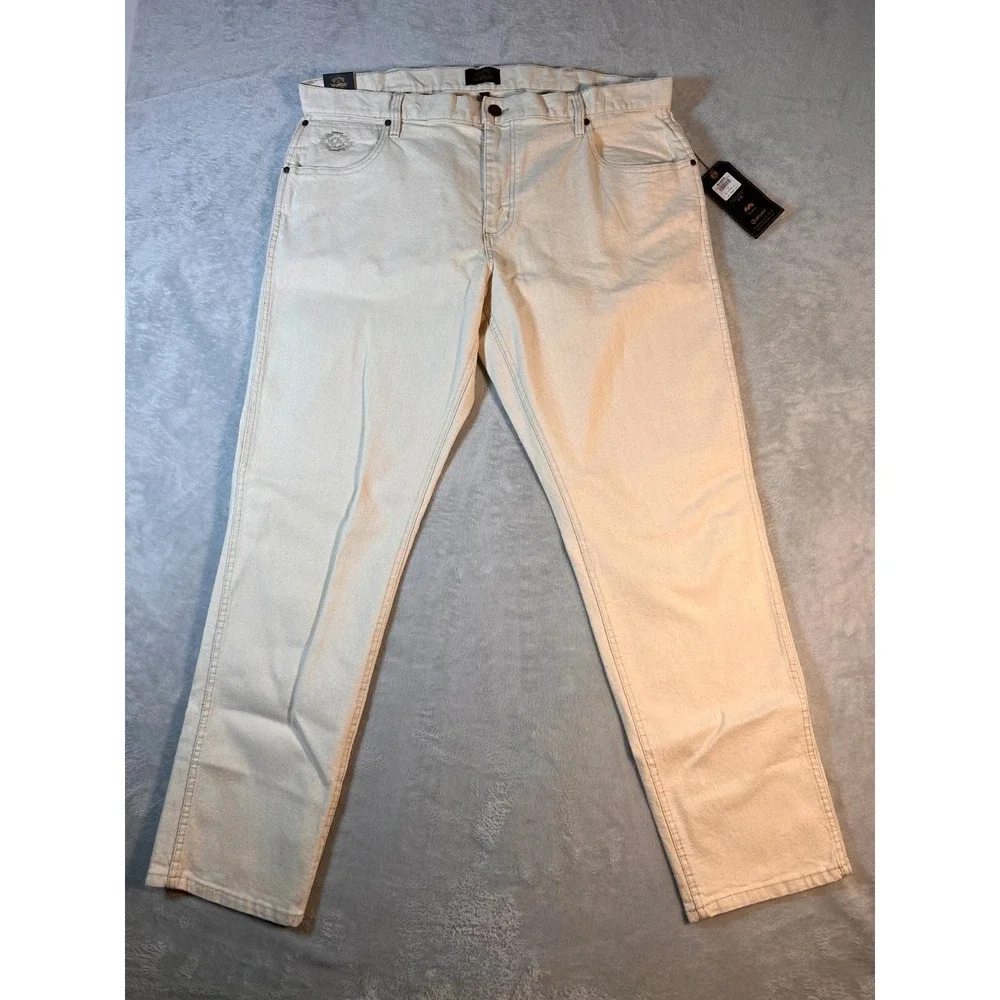 Billabong Wrangler Mens Slim Straight Jeans 42x33 73MWOZ Western Organic Natural